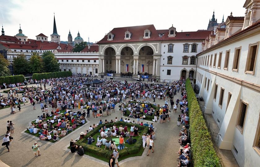 FOK ve Valdštejnské zahradě. Foto: Petr Dyrc.